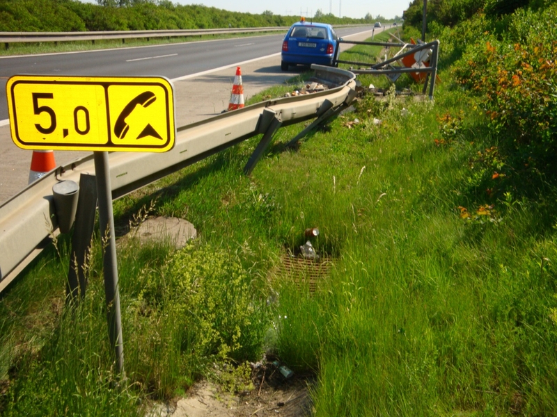 25.05.2009 dálnice D11 5,0km směr Hradec Králové